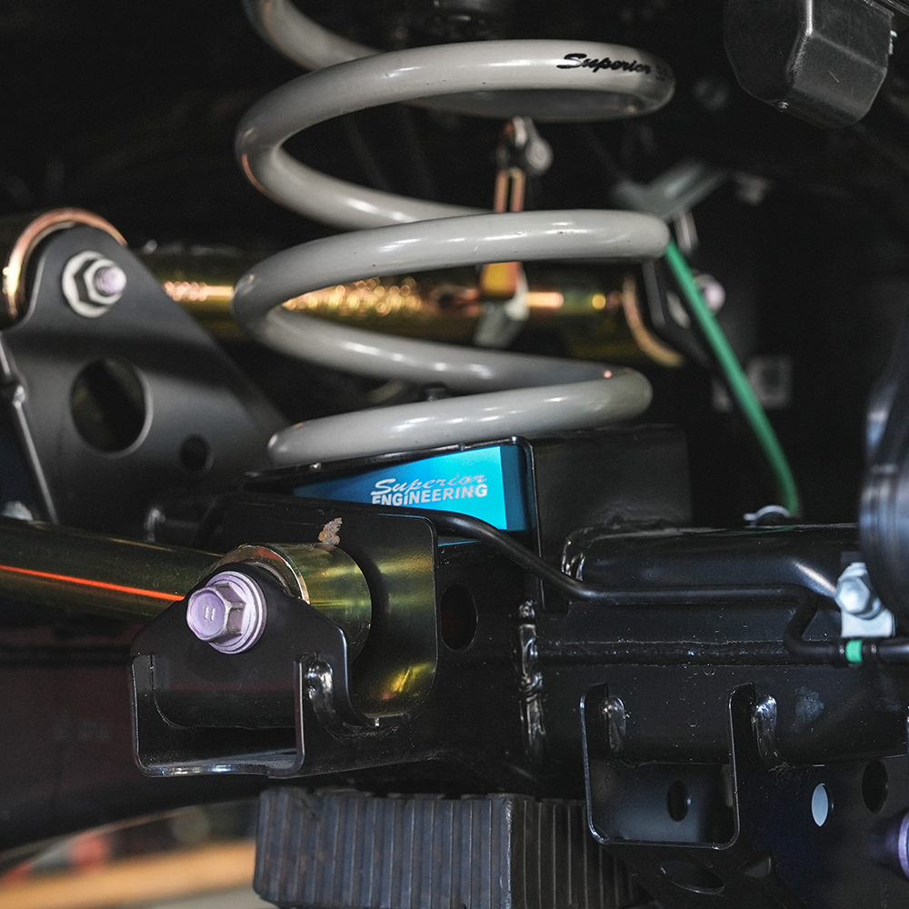 Superior Billet Series 6061 - T6 Alloy Coil Seat Brace Suitable For Toyota Prado 250 Series (Rear) - SSBR-A-PRD11